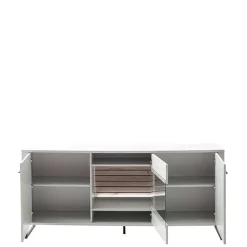 Wohnen Sideboards*Sideboard mit Glaseinsatz modern - Varzino