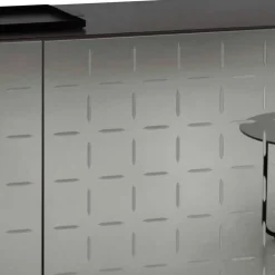 Wohnen Sideboard mit rauchgrauer Spiegelfront - Garecio