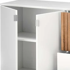 Wohnen Sideboards & Kommoden|Sideboards & Kommoden*Sideboard mit Sockel in Weiß - Miloris