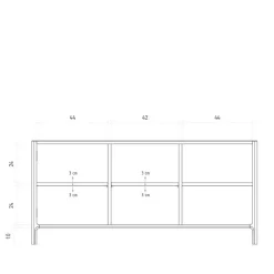 Wohnen Tv & Hifi-Möbel|Tv & Hifi-Möbel*Sideboard mit Türen und Fächern - Lana