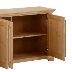 Wohnen Landhausmöbel|Küchenschränke*Sideboard mit vier Türen aus Kiefer massiv - Noellisa