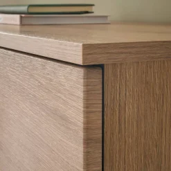 Wohnen Küchenschränke|Sideboards*Sideboard Vitrine in Eiche Dekor - Brocus