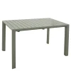 Wohnen Graue Möbel|Metall-Gartenmöbel*Silbergrauer Gartentisch mit Front Butterflyauszug - Sergio