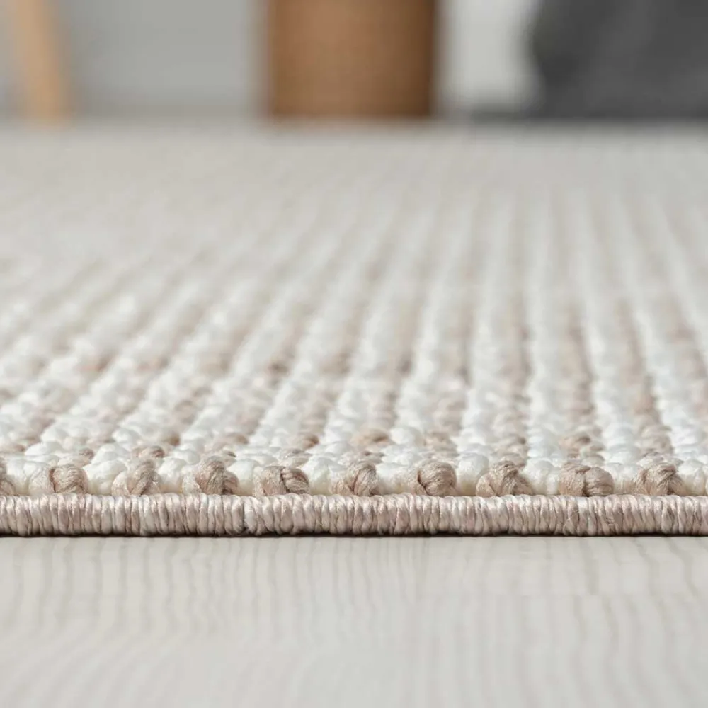 Wohnen Skandinavische Möbel*Sisaloptik Teppich mit Fransen an den kurzen Seiten - More