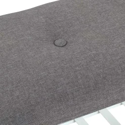 Wohnen Skandinavische Möbel|Schuhschränke*Sitzbank aus Bambus in Weiß mit Polster - Bilbaos