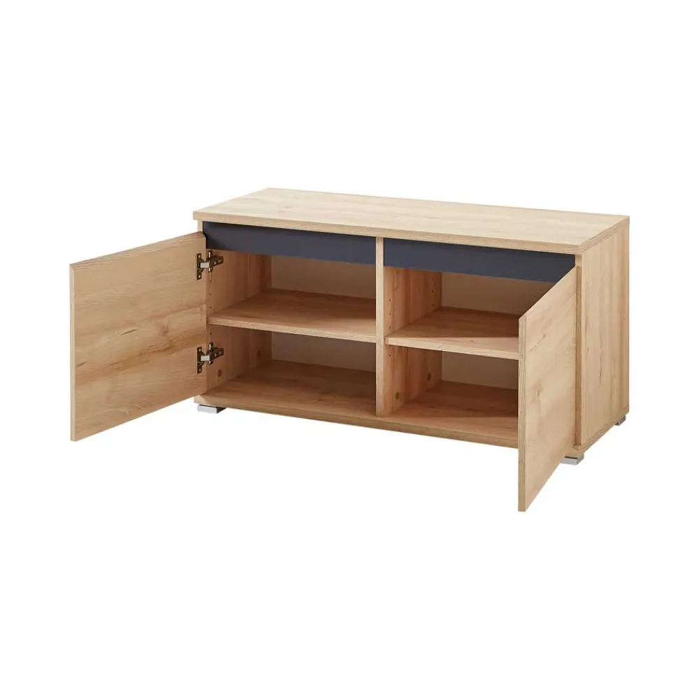 Wohnen Sitzbank für Schuhe Curelino in Buche Dekor