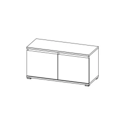 Wohnen Sitzbank für Schuhe Curelino in Buche Dekor