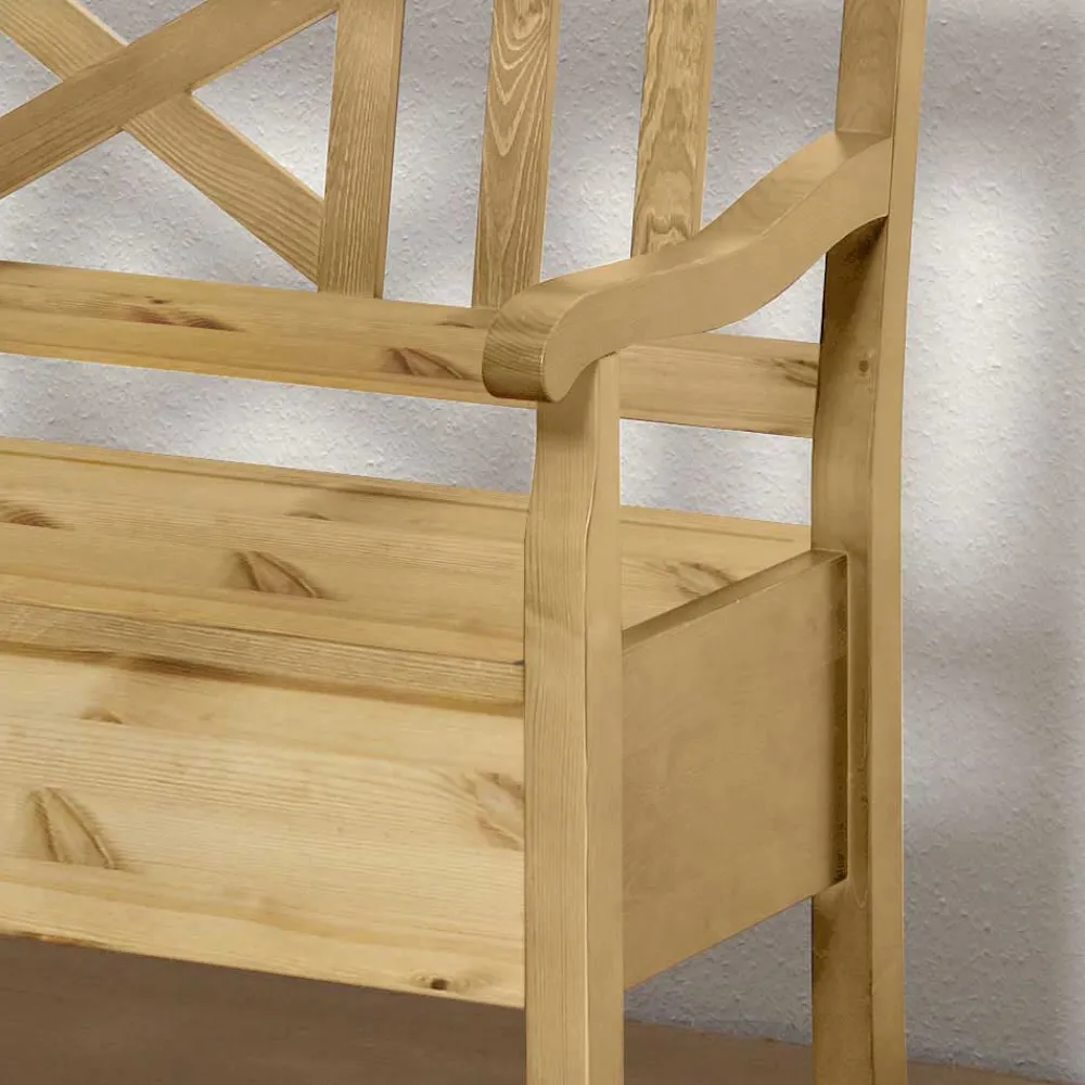 Wohnen Sitzbank Giurgia mit Truhe