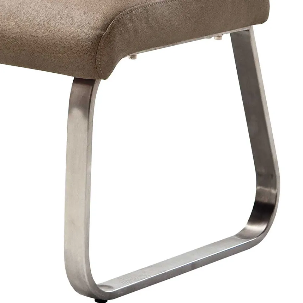 Wohnen Küchenbänke|Esszimmerbänke*3-Sitzer Design Polsterbank in Beige - Lucia