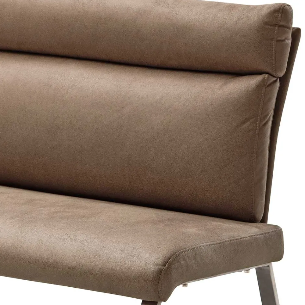 Wohnen Küchenbänke|Esszimmerbänke*3-Sitzer Design Polsterbank in Beige - Lucia