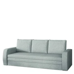 Wohnen Schlafsofas*3-Sitzer Schlafsofa in Graugrün Stoff - Mombrosso