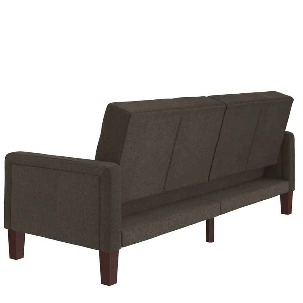 Wohnen Sofas|Sofa*3-Sitzer Schlafsofa in Grau - Memton