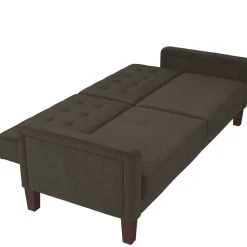 Wohnen Sofas|Sofa*3-Sitzer Schlafsofa in Grau - Memton