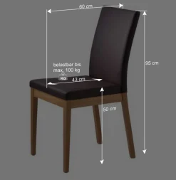 Wohnen Sitzgruppe|Küchen-Essgruppen*Sitzgruppe Sympatia aus Wildeiche Massivholz (sechsteilig)