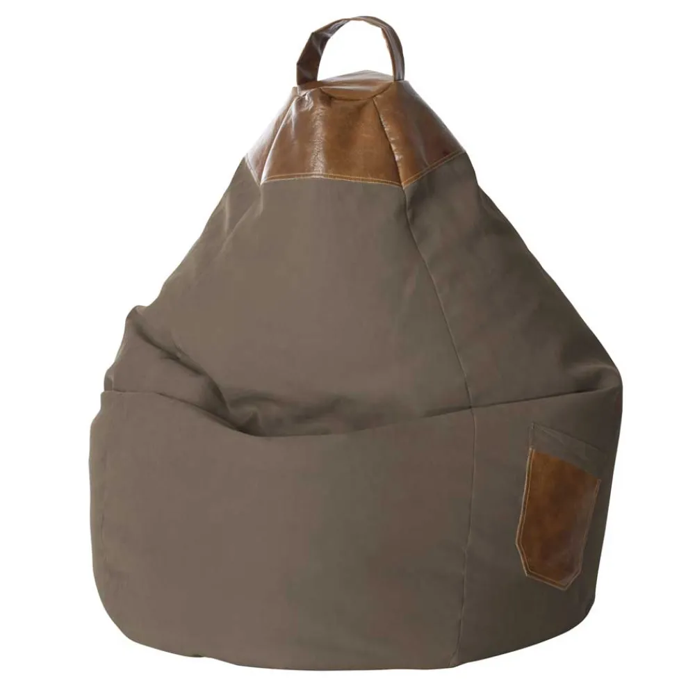 Wohnen Sitzsäcke|Sitzsäcke*Sitzsack Alda in Braun