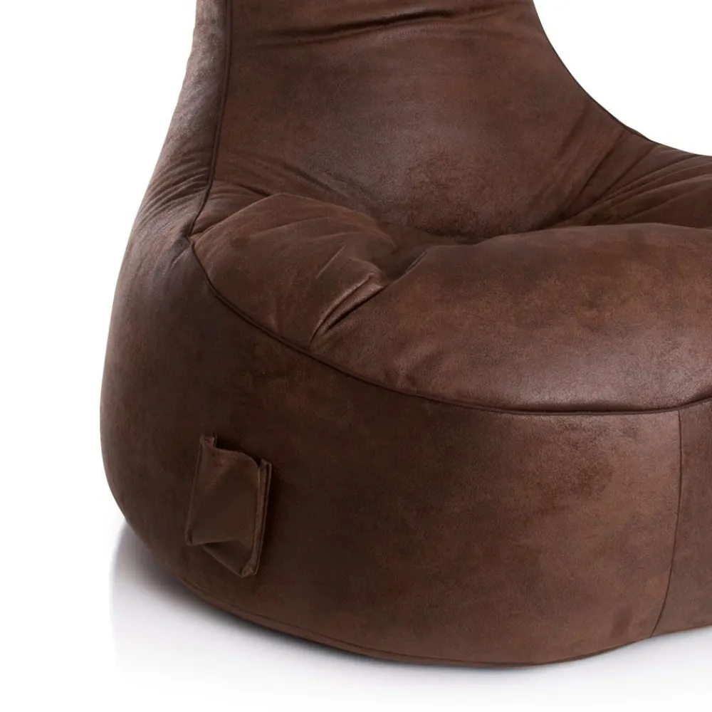 Kinder Wohnen Sitzsack Aldo in Braun