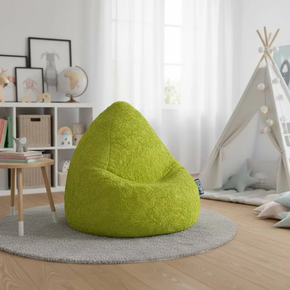 Kinder Wohnen Sitzsack Consuelo in Grün