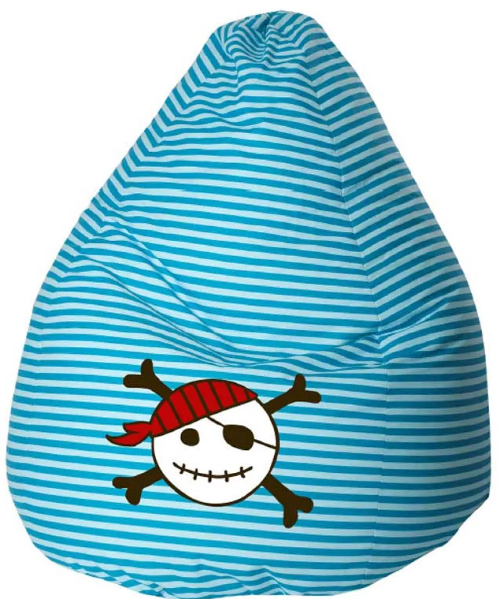 Kinder Wohnen Sitzsack Matthew in Blau