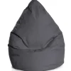 Kinder Wohnen Sitzsack Natar in Anthrazit