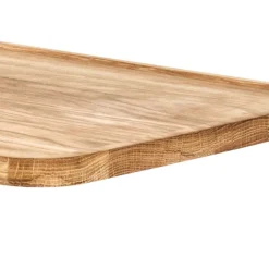 Wohnen Telefontische*Skandi Anstelltisch mit Holzplatte Eiche - Noele