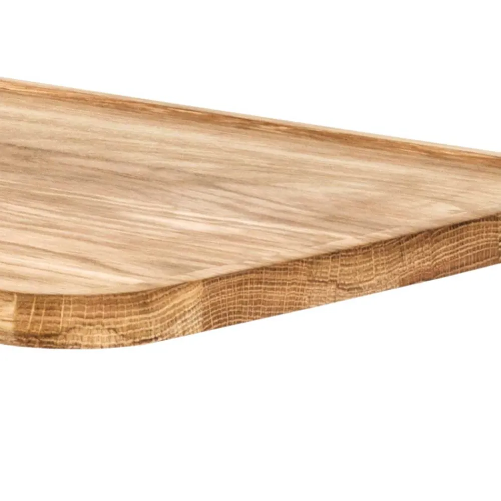 Wohnen Telefontische*Skandi Anstelltisch mit Holzplatte Eiche - Noele