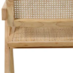 Wohnen Skandinavische Möbel|Küchenstühle*Skandi Armlehnenstuhl in Natur - Forcia