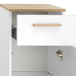 Wohnen Skandi Bad-Unterschrank zweifarbig - Timur