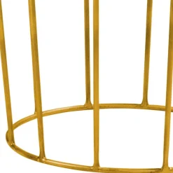 Wohnen Braune Möbel|Küchentische*Skandi Beistelltisch mit runder Tischplatte - Petropa