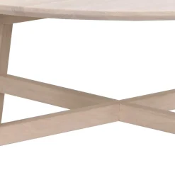 Wohnen Skandi Couchtisch in Eiche White Wash - Pessoa