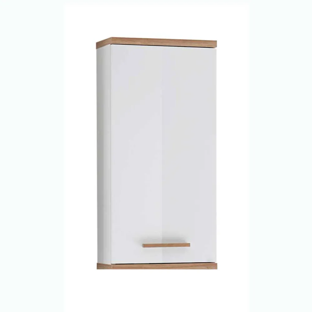 Wohnen Badschränke*Skandi Design Badhängeschrank zweifarbig - Timur