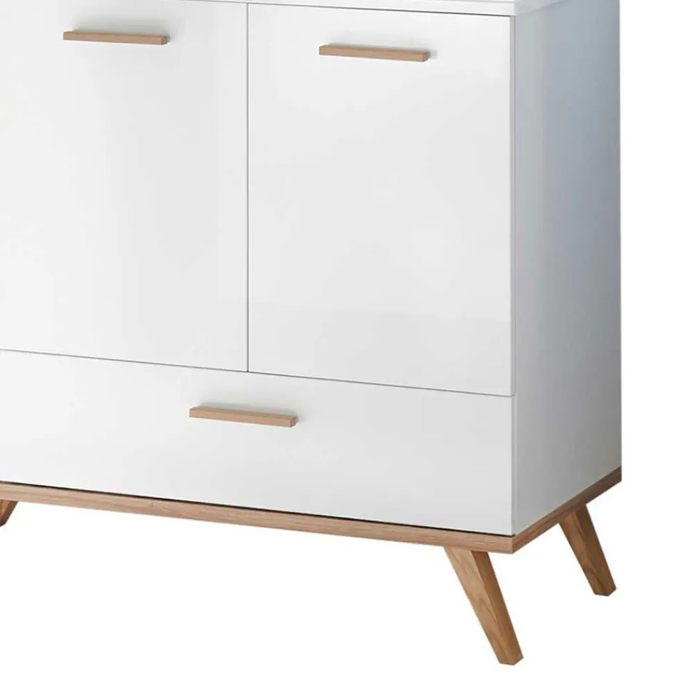 Wohnen Waschtisch|Waschbeckenunterschränke*Skandi Design Waschtisch 101 cm breit - Timur