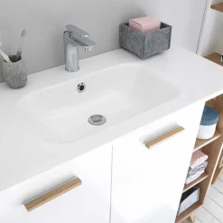 Wohnen Waschtisch|Waschbeckenunterschränke*Skandi Design Waschtisch 101 cm breit - Timur