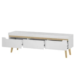 Wohnen Skandi Design Wohnwand Möbel Set - Ginko (dreiteilig)