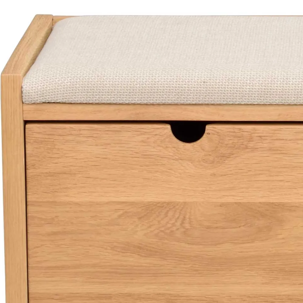 Wohnen Skandi Dielenbank mit zwei Schubladen - Pastranac