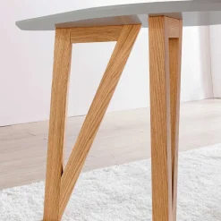 Wohnen Skandinavische Möbel|Küchen-Essgruppen*Skandi Essgruppe mit Samtstühlen - Inizio (siebenteilig)