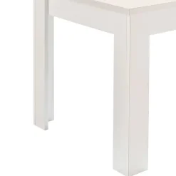 Wohnen Weiße Möbel|Tische*Skandi Esszimmertisch in weißer Holzoptik Pinie - Liancos