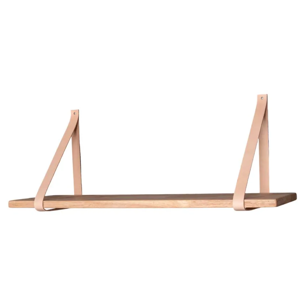 Wohnen Skandi Hängeboard aus Gummibaum Holz - Katrona