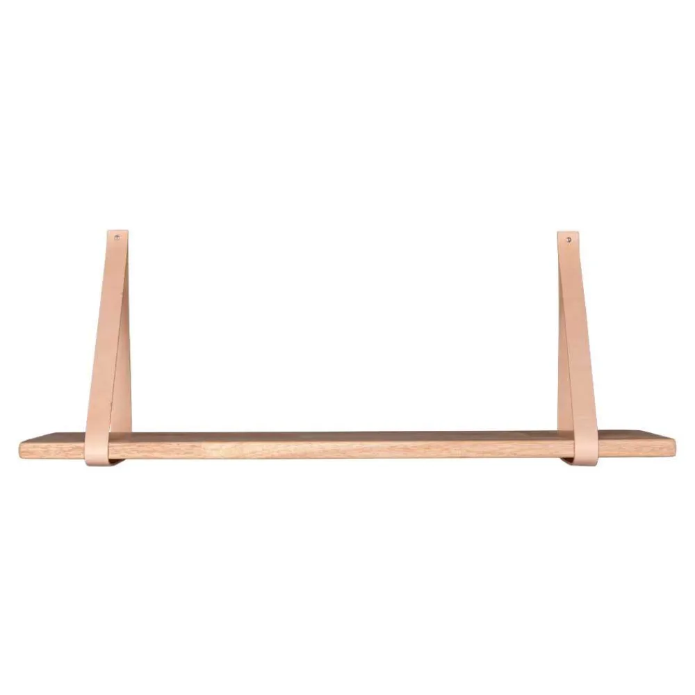 Wohnen Skandi Hängeboard aus Gummibaum Holz - Katrona