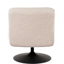 Wohnen Skandi Loungesessel mit Tellerfuß Drehgestell - Haenja