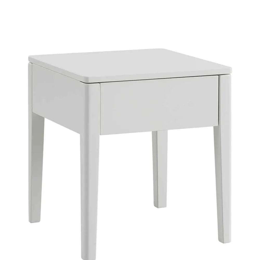 Wohnen Nachttische*Skandi Nachtkommode mit einer Schublade - Ailand