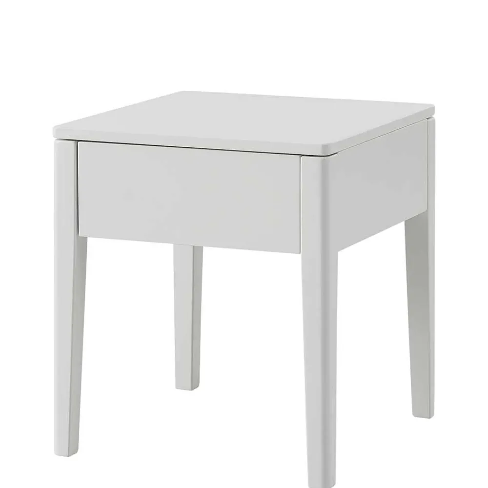 Wohnen Nachttische*Skandi Nachtkommode mit einer Schublade - Ailand