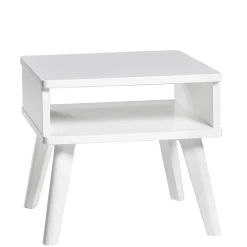 Wohnen Nachttische|Kommoden*Skandi Nachtkonsole in Weiß lackiert - Special