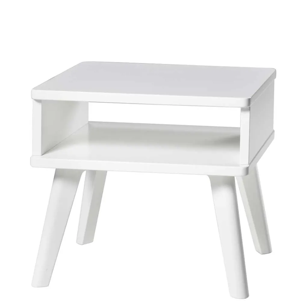 Wohnen Nachttische|Kommoden*Skandi Nachtkonsole in Weiß lackiert - Special