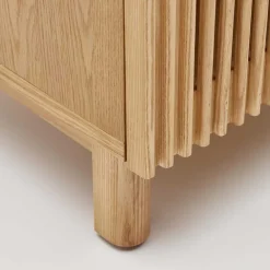 Wohnen Nachttische*Skandi Nachtschrank in Eiche - Azuro