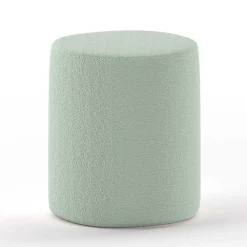 Wohnen Skandi Polsterbett in Grün Boucle - Skylab