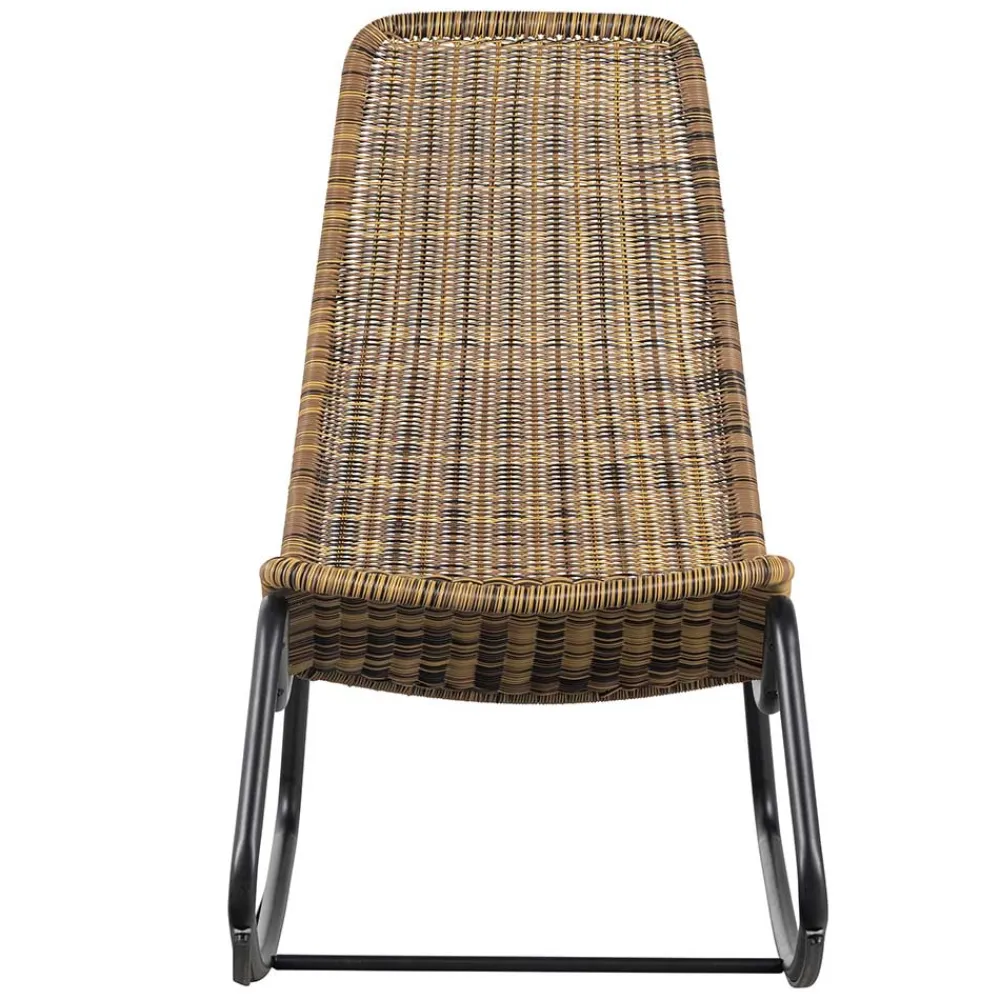 Wohnen Rattanmöbel*Skandi Schaukelstuhl ohne Armlehnen - Lucia