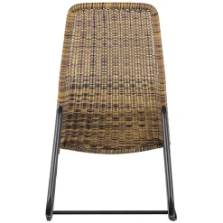 Wohnen Rattanmöbel*Skandi Schaukelstuhl ohne Armlehnen - Lucia