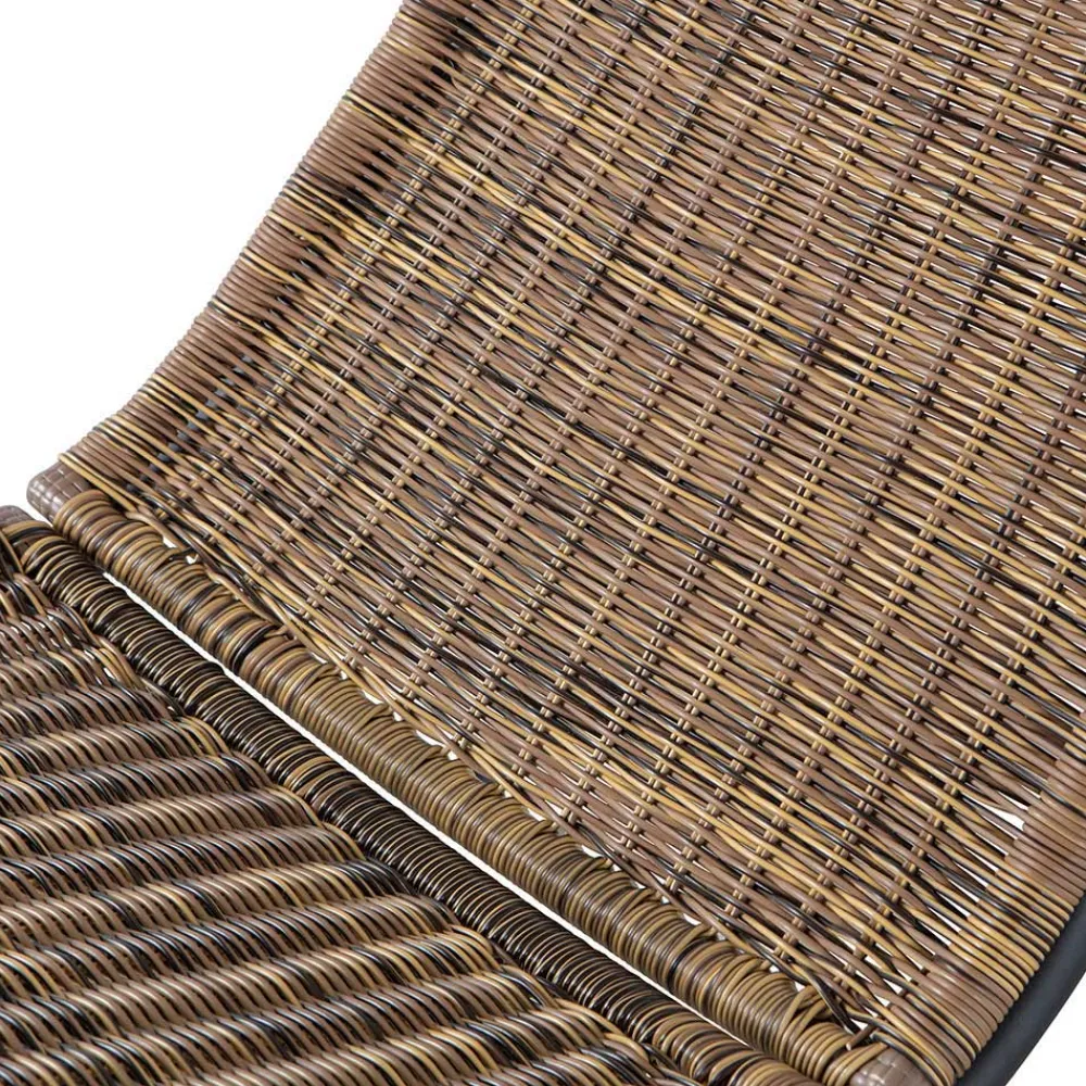 Wohnen Rattanmöbel*Skandi Schaukelstuhl ohne Armlehnen - Lucia