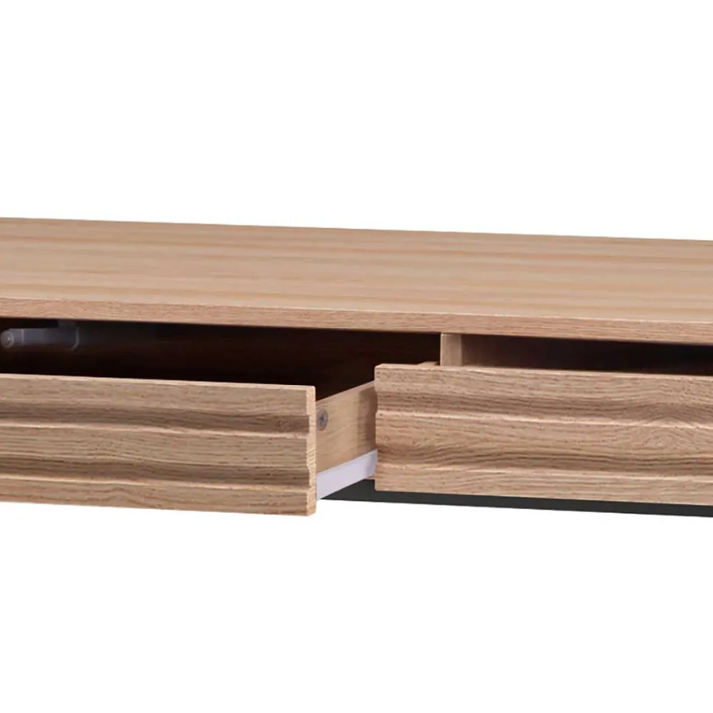 Wohnen Tische|Skandinavische Möbel*Skandi Schreibtisch in Eiche Optik - Lunira