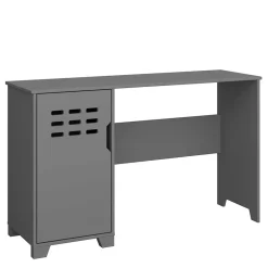 Wohnen Skandi Schreibtisch in Grau 123x40 cm - Niento